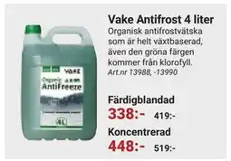Erlandsons Brygga Vake Antifrost 4 liter erbjuda