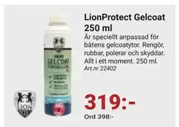 Erlandsons Brygga LionProtect Gelcoat 250 ml, SEK 319 erbjuda