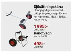 Erlandsons Brygga Sjösättningskärra, SEK 1995 erbjuda