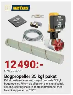 Erlandsons Brygga Bogpropeller 35 kgf paket, SEK 12490 erbjuda