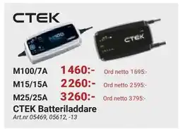 Erlandsons Brygga CTEK Batteriladdare erbjuda
