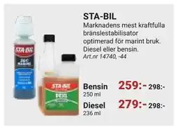 Erlandsons Brygga STA-BIL erbjuda