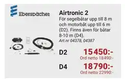 Erlandsons Brygga Airtronic 2 erbjuda