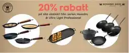 Electrolux Home 20% rabatt på alla stekkäri från serien Maestro & Ultra Light Professional erbjuda