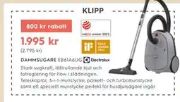 Electrolux Home DAMMSUGARE, SEK 1995 erbjuda