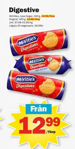 Pekås Digestive erbjuda