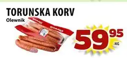 Matvärlden Tensta TORUNSKA KORV, SEK 59.95 erbjuda