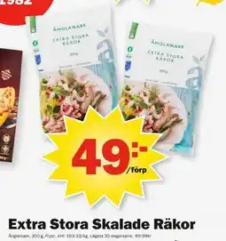 Pekås Extra Stora Skalade Räkor, SEK 49 erbjuda