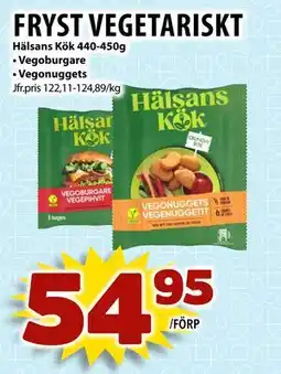 Matvärlden Tensta FRYST VEGETARISKT, SEK 54.95 erbjuda