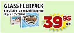 Matvärlden Tensta GLASS FLERPACK, SEK 39.95 erbjuda