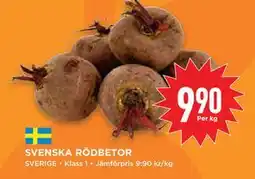 Willys Hemma SVENSKA RÖDBETOR, SEK 9.9 erbjuda