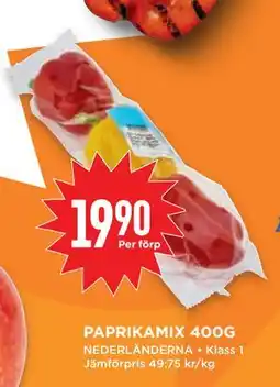 Willys Hemma PAPRIKAMIX 400G, SEK 19.9 erbjuda