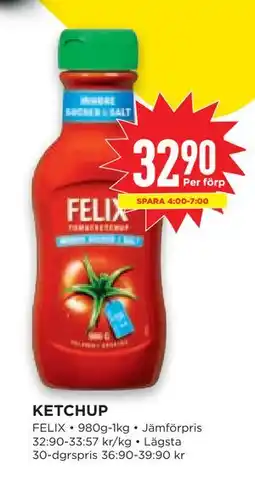 Willys Hemma KETCHUP, SEK 32.9 erbjuda