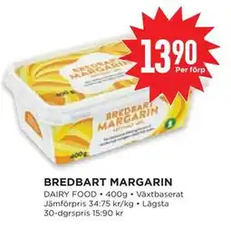 Willys Hemma BREDBART MARGARIN, SEK 13.9 erbjuda