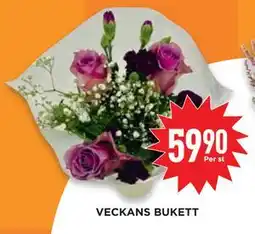 Willys Hemma VECKANS BUKETT, SEK 59.9 erbjuda