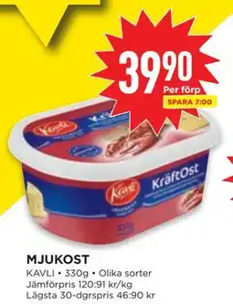 Willys MJUKOST, SEK 39.9 erbjuda