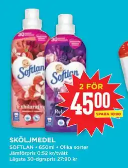 Willys SKÖLJMEDEL, SEK 45 erbjuda