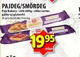 Matvärlden Tensta PAJDEG/SMÖRDEG, SEK 19.95 erbjuda