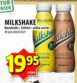 Matvärlden Tensta MILKSHAKE, SEK 19.95 erbjuda