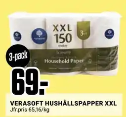 ÖoB VERASOFT HUSHÅLLSPAPPER XXL, SEK 69 erbjuda