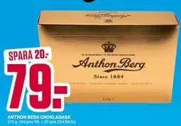 ÖoB ANTHON BERG CHOKLADASK, SEK 79 erbjuda