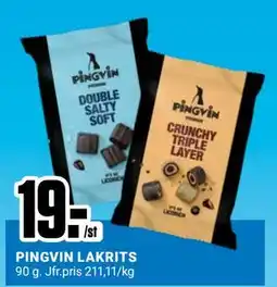 ÖoB PINGVIN LAKRITS, SEK 19 erbjuda