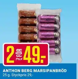 ÖoB ANTHON BERG MARSIPANBRÖD, SEK 49 erbjuda