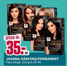 ÖoB JOANNA HÅRFÄRG/PERMANENT, SEK 35 erbjuda