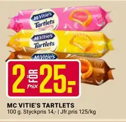 ÖoB MC VITIE’S TARTLETS, SEK 25 erbjuda