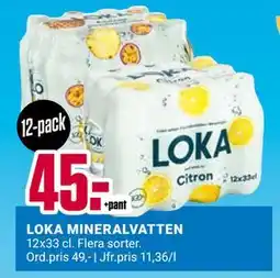 ÖoB LOKA MINERALVATTEN, SEK 45 erbjuda