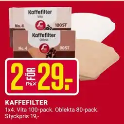ÖoB KAFFEFILTER, SEK 29 erbjuda