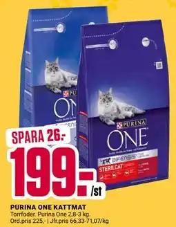 ÖoB PURINA ONE KATTMAT, SEK 199 erbjuda