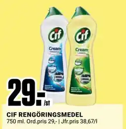 ÖoB CIF RENGÖRINGSMEDEL, SEK 29 erbjuda