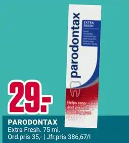 ÖoB PARODONTAX, SEK 29 erbjuda