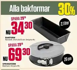 ÖoB Alla bakformar erbjuda