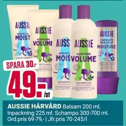 ÖoB AUSSIE HÅRVÅRD, SEK 49 erbjuda
