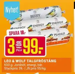 ÖoB LEO & WOLF TALGFRÖSTÅNG, SEK 99 erbjuda