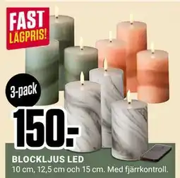 ÖoB BLOCKLJUS LED, SEK 150 erbjuda