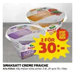 Coop Daglivs SMAKSATT CREME FRAICHE, SEK 30 erbjuda