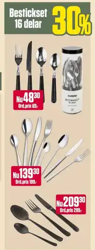 ÖoB Bestickset 16 delar erbjuda