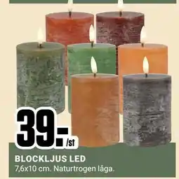 ÖoB BLOCKLJUS LED, SEK 39 erbjuda