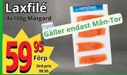 Supergrossen Laxfilé, SEK 59.95 erbjuda