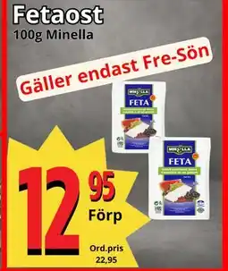 Supergrossen Fetaost, SEK 12.95 erbjuda