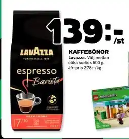 Coop Daglivs KAFFEBÖNOR, SEK 139 erbjuda