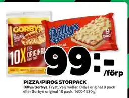 Coop Daglivs PIZZA/PIROG STORPACK, SEK 99 erbjuda