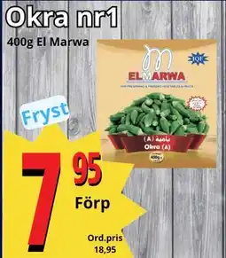 Supergrossen Okra nr1, SEK 7.95 erbjuda