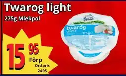 Supergrossen Twarog light, SEK 15.95 erbjuda