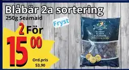 Supergrossen Blåbär 2a sortering, SEK 15 erbjuda