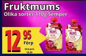 Supergrossen Fruktmums, SEK 12.95 erbjuda