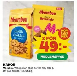 Coop Daglivs KAKOR, Medlemspris erbjuda